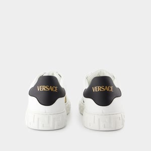 Versace La Greca Sneakers - - Tela - Negro