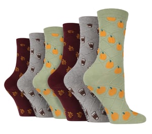 6 Pares de Calcetines de Otoño Wildfeet - Otoño
