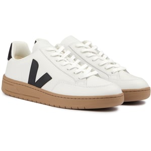 Zapatillas V-12 - Veja - Piel - Blanco
