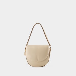 Bolso M Flap Puffy Alter Mat - Stella Mccartney - Piel vegana - Beige