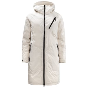 Jack Wolfskin Tech Lab chaqueta de parka blanca para mujer