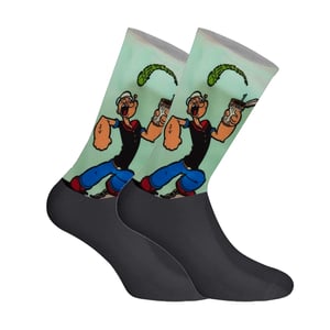 Calcetines de caña larga estampados elásticos unisex