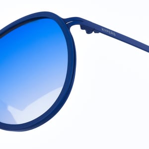 Gafas de sol de metal con forma ovalada Cameron unisex