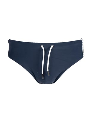 Iceberg Shorts de baño Brief del hombre azul oscuro