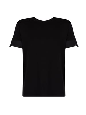 Les Hommes T-Shirt del hombre negro