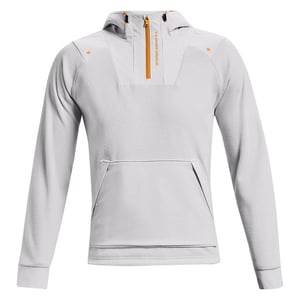 Sudadera con capucha Under Armour Rush gris claro para hombre