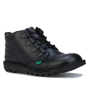 Patadas Mid Quilt Womens Black Boots