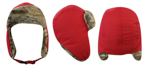 Timberland Unisex aislado Trapper Hat Rojo Invierno J1825 625 A162D