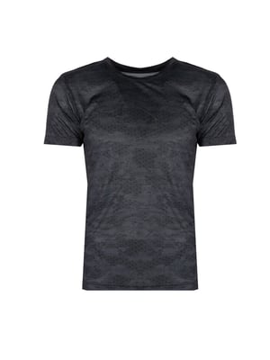 Champion T-Shirt Micro Mesh del hombre Gris