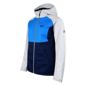 Jack Wolfskin Kimberley White White/Blue Chaqueta