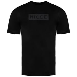 Nicce Camiseta de algodón de algodón para hombre de la tripulación de manga corta 0211 K002 0001