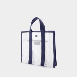 Bolsa de la compra pequeña Louise - A.P.C. - Pvc - Azul
