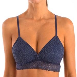 Sujetador bralette de encaje sin aros Kim mujer