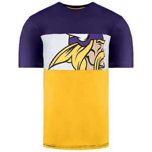 Fanatics NFL Minnesota Vikings Mens Purple/Yellow Camiseta