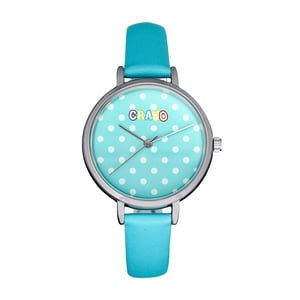 Reloj con correa de puntos Crayo