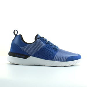Supra Scissor Blue Textile Mens Lace Up Running Entrenadores 08027 442