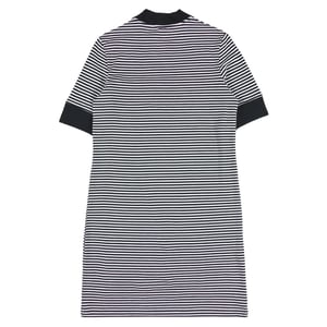 Vestido blanco nieve a rayas azul marino de Fred Perry