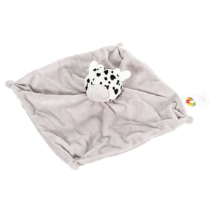 DouDou con el animal de Vaquita 129A bebé