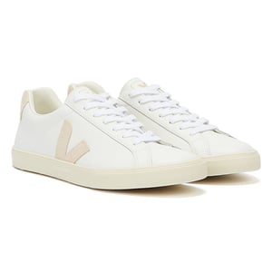 Zapatillas Esplar Logo - Veja - Piel - Blanco