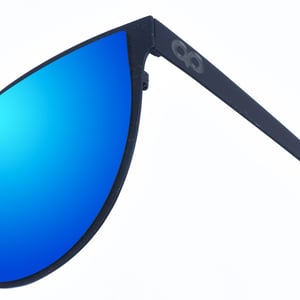 Gafas de sol de metal con forma ovalada Maggie mujer