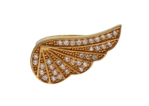 Anillo Auténtico de Plata 925 con CZ Transparente de Nialaya para Mujeres