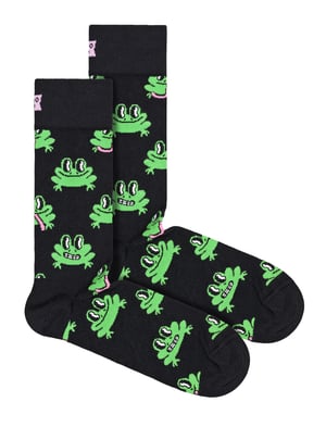 Happy Socks - Calcetines con diseño de rana - Gran regalo - Rana