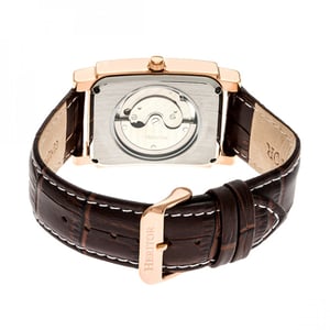 Reloj automático Heritor Frederick con correa de cuero