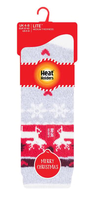 HEAT HOLDERS LITE - Calcetines térmicos de Navidad para hombre y mujer
