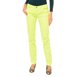 Pantalones largos de tejido elástico 3Y5J06-5NXYZ mujer