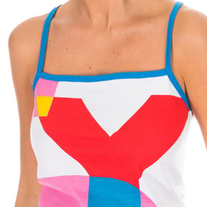 Top de tirantes finos cuello ovalado ADM0105 mujer