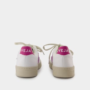 Zapatillas V-10 W - Veja - Algodón - Blanco