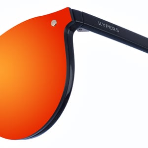 Gafas de sol de nylon con forma ovalada Geri unisex