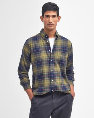 Camisa de Hombre Barbour Fortrose Ajustada