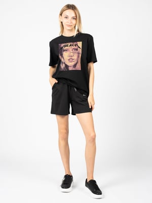 Silvian Heach Shorts Mujer Negro