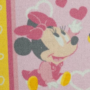 Alfombra pelo antiestático Minnie and Pluto 86197 infantil