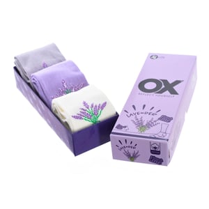 Pack de 6 calcetines bajos OX con aromas frescos talla única 36-41