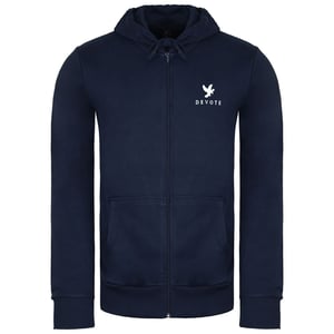 Devoto London Pacey Mens Navy/White Track Jacket