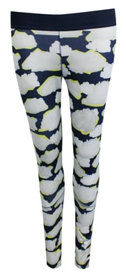 Adidas Stella para mujeres marina/leggings blancos