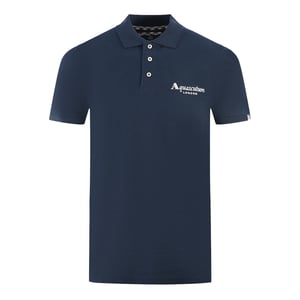Aquascutum London 1851 Polo azul marino