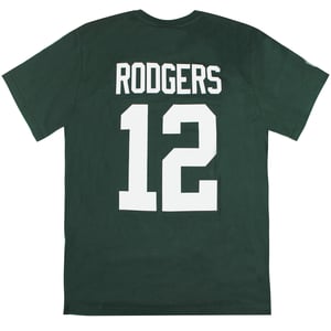 Fanatics NFL Green Bay Packers Aaron Rodgers 12 Camiseta