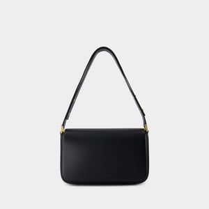 PATOU Jp Classic Shoulder Bag - - Piel - Negro