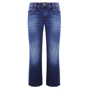 Emporio Armani J34 Jeans de mujer con pierna ancha de patas regulares
