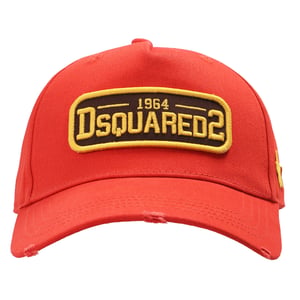 DSQUARED2 1964 Gorra Roja Bordada