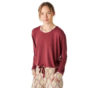 Pijama manga larga modal fino JJB1 mujer