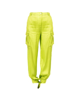 Pinko Pantalones Panciotto de mujer verde