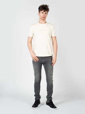 Iceberg T-Shirt C-Neck del hombre beige
