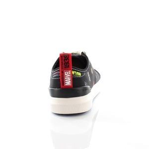 Toms x Marvel Trvl Lite Low Low Black Logotipo Impresión de encaje de encaje - Mens