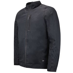 Oakley City Performance de manga larga Camina de bombardero negro con cremallera 412423 02E