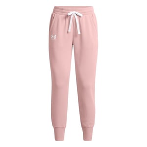 Under Armour Rival Pantalón de chándal rosa claro, Mujer