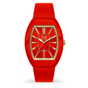 Ice Watch Ice Boliday - Dome - Reloj Rojo Dorado para Mujer 024542